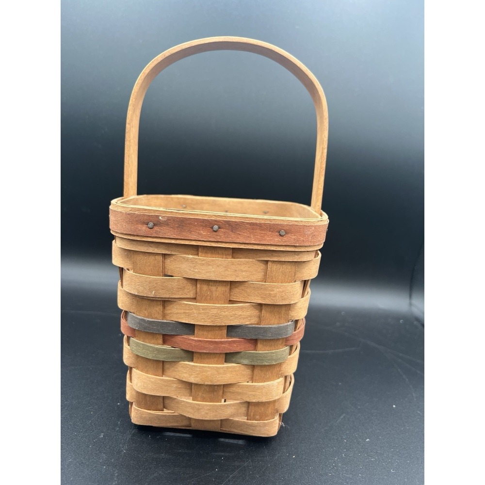 🧺 Longaberger 1992 Shades of Autumn Bittersweet Basket – Retired 🍁🍂✨